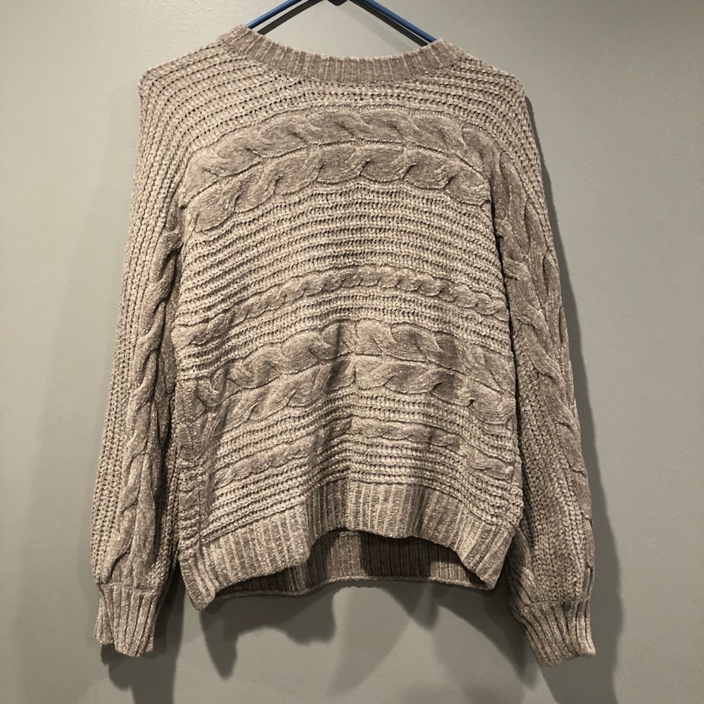 soft gray sweater new with tags